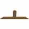 Ekena Millwork Portland Timber Gable Bracket, Western Red Cedar, 48"W x 20"H x 1 1/2"D x 5 1/2"F, 10/12 Pitch GBW048X20X0206POR00SWR - alternate 4